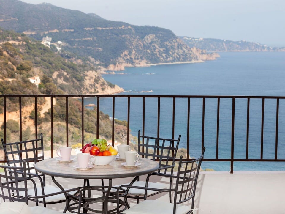 Property, Furniture, Balcony, Room, Table, Vacation, Sea, House, Ocean, Coast