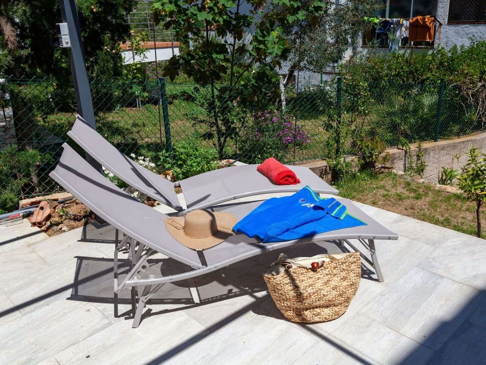 Outdoor Furniture, Sunlounger, Furniture, Chaise Longue, Table, Leisure, Chair, Tree, Patio