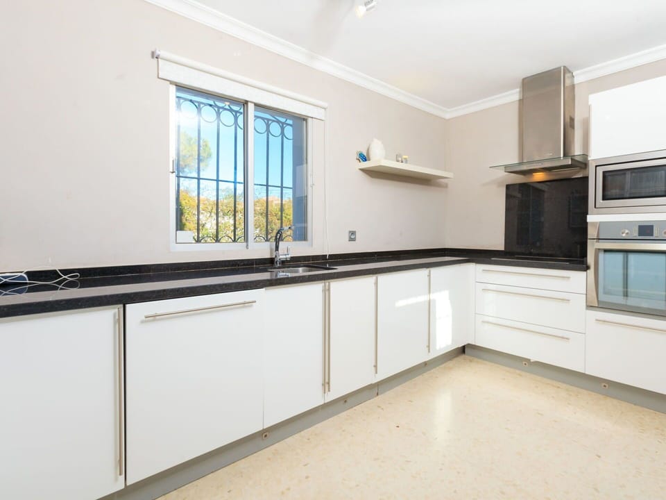 Property, Room, Countertop, Kitchen, Cabinetry, Furniture, Yellow, Building, Real Estate, Interior Design