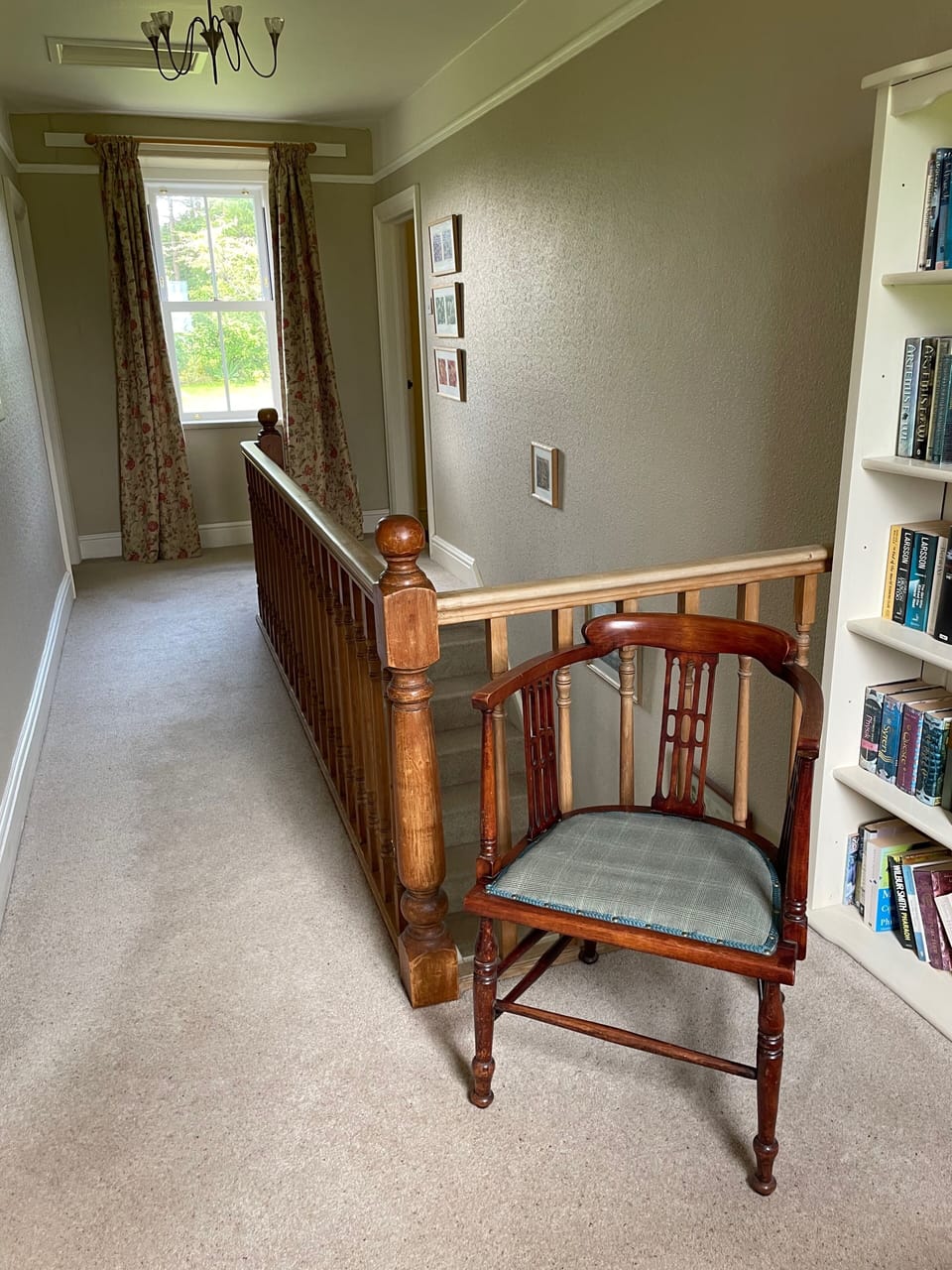Upstairs hall