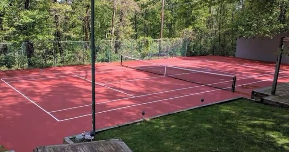 Tennis anyone?  Or shoot some hoops!