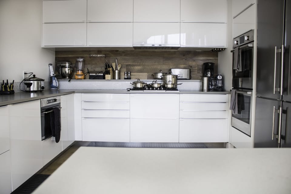 Well stocked kitchen