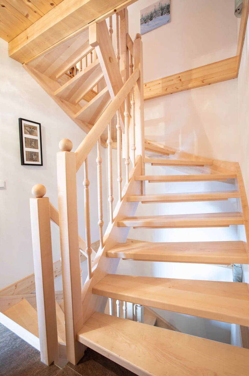 Stairs, Wood, Flooring, Floor, Wood Stain, Building, House, Hardwood, Window