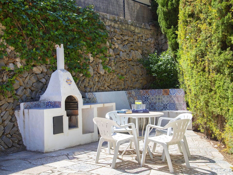 Table, Furniture, Plant, Chair, Outdoor Furniture, Outdoor Table, Cottage, Tree, Landscape, Shade