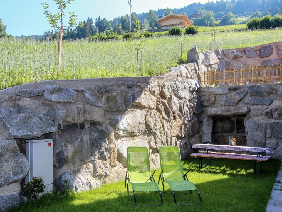 Wall, Rock, Stone Wall, Grass, House, Rural Area, Furniture, Tree, Landscape, Table