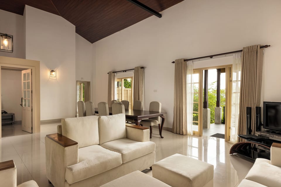 Forest Villa- Mountain View | Living area | 42-inch LED TV with satellite channels, TV, pay movies