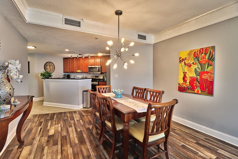 Updated Dining and Kitchen area