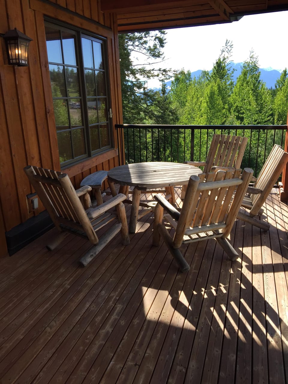 relax and enjoy the view of the pioneer chair