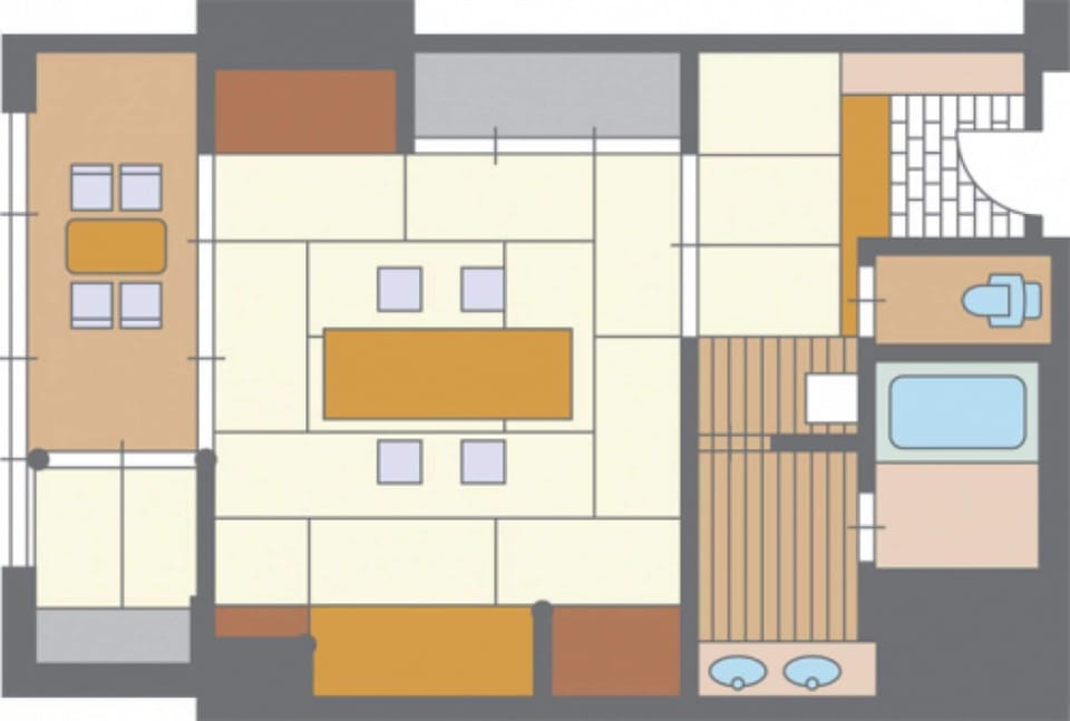Japanese Style Room, HANASHINJYU, Top Floor | Premium bedding, down comforters, free WiFi, bed sheets
