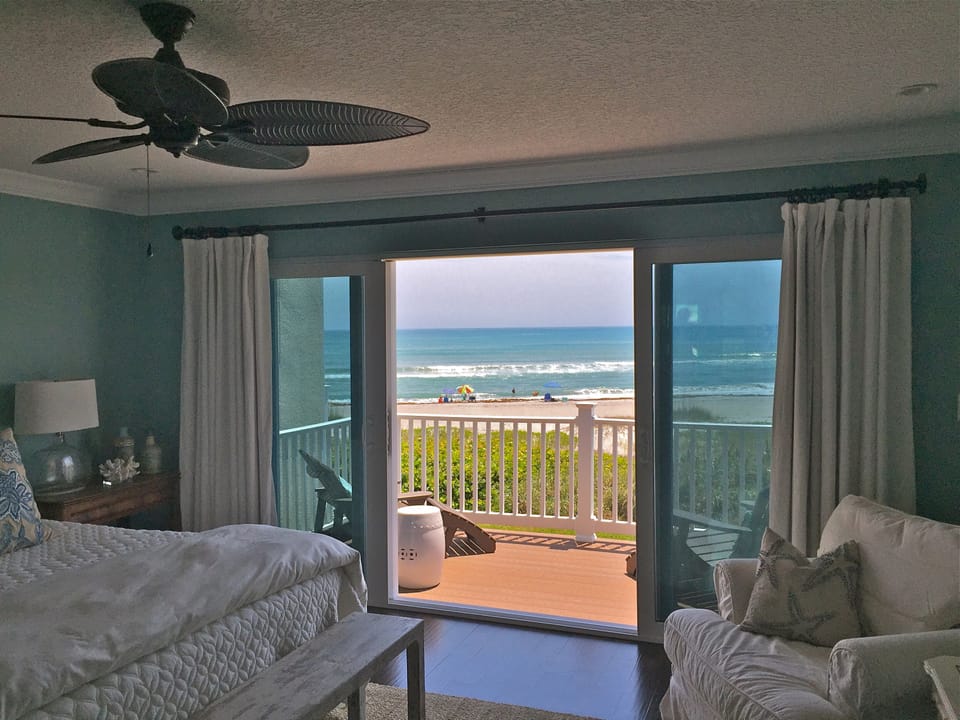 Master bedroom view.