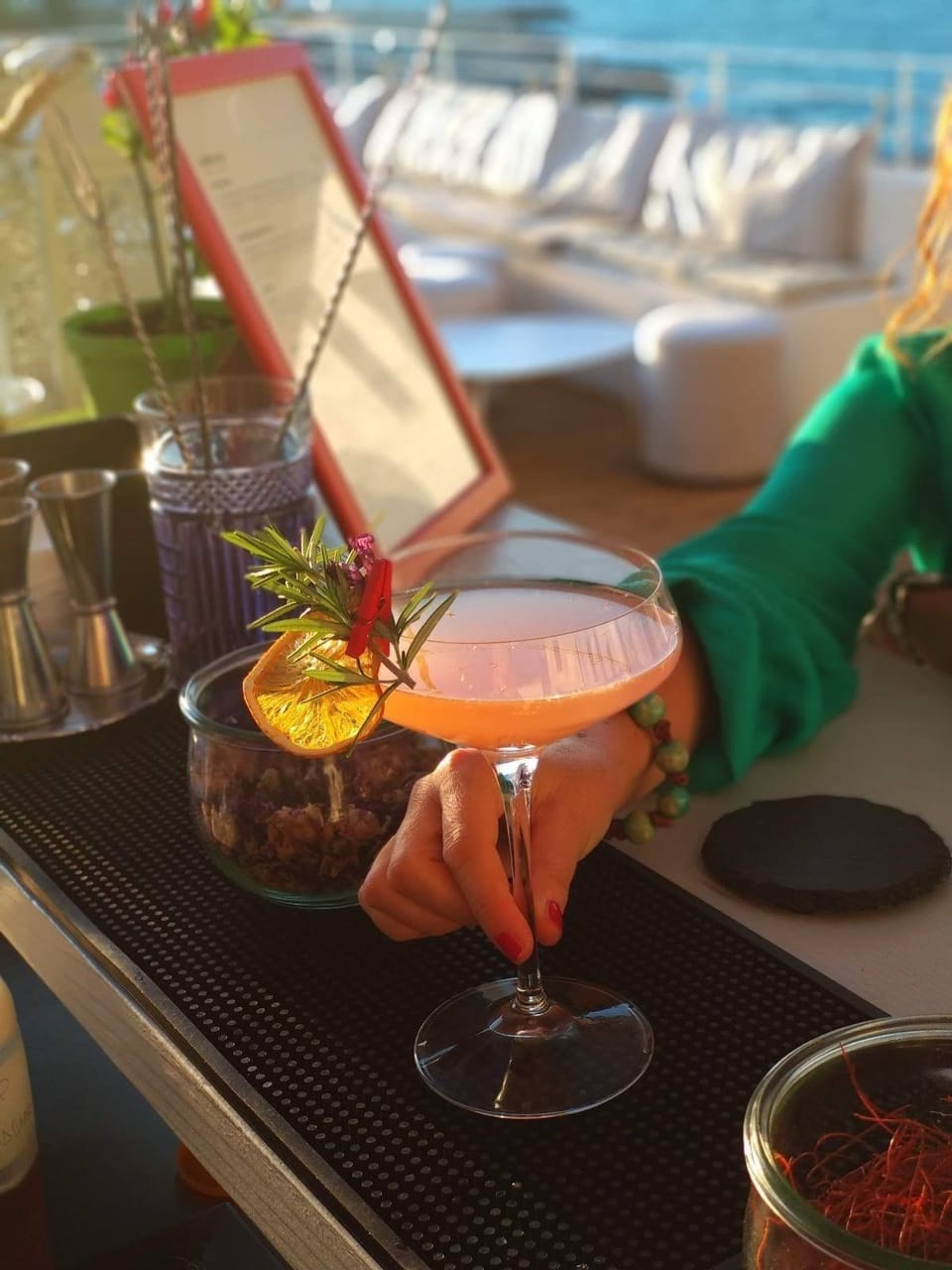 Rooftop bar