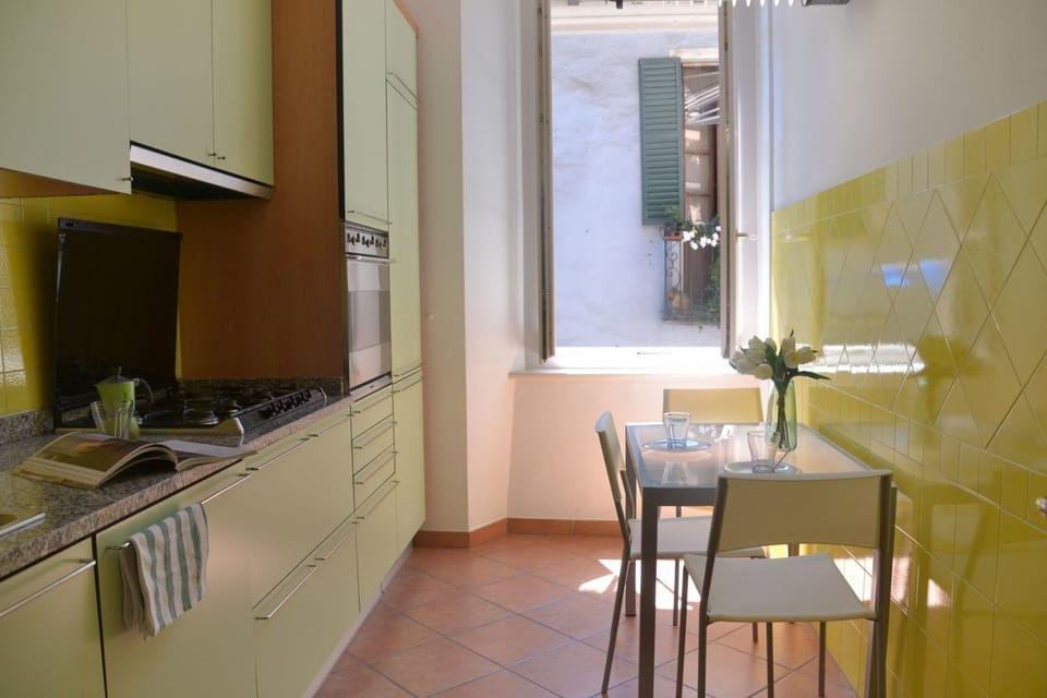 Apartment, 2 Bedrooms | Private kitchen | Espresso maker, coffee/tea maker, full-size fridge, oven