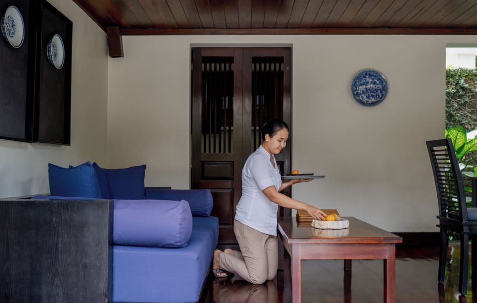 Two Bedroom Residence Pool Villa - Massage Included | Private kitchen | Electric kettle, highchair, eco-friendly cleaning products