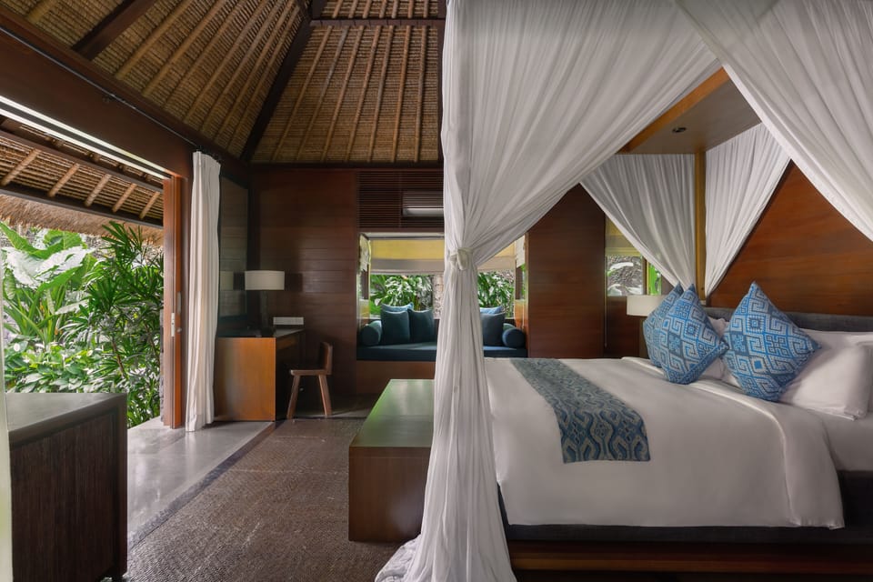 One Bedroom Deluxe Pool Villa - Massage Included | Premium bedding, free minibar, in-room safe, individually decorated