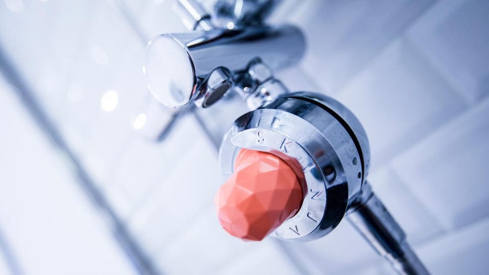 Hair dryer, bathrobes, towels, soap