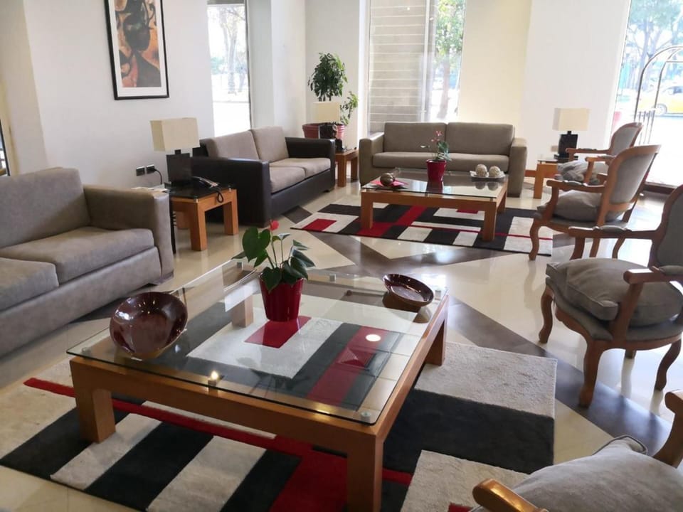 Lobby sitting area