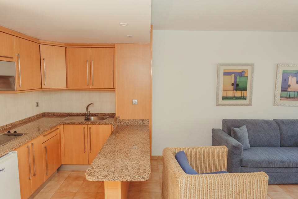 Family Room, Balcony, Garden View (Aquapark Access - 2 adults + 1 child) | Living area | TV