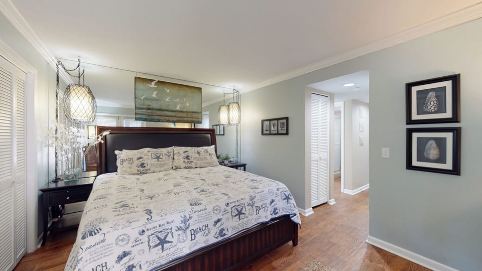 Primary Bedroom with King Size Bed