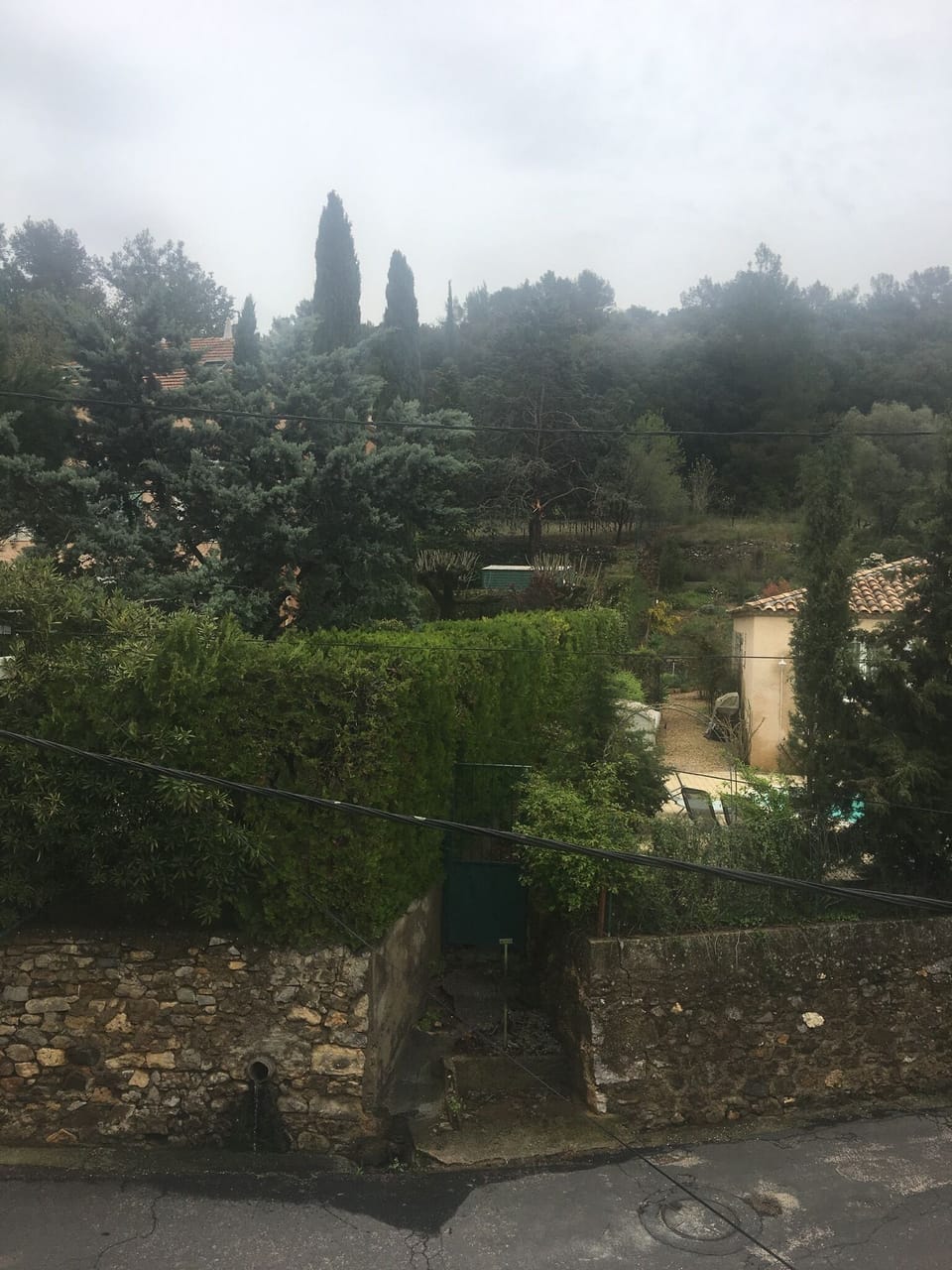 View from terrace