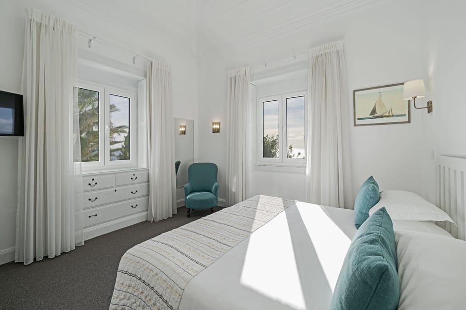 Double Room in Manor House with Sea View  | Premium bedding, down comforters, minibar, in-room safe