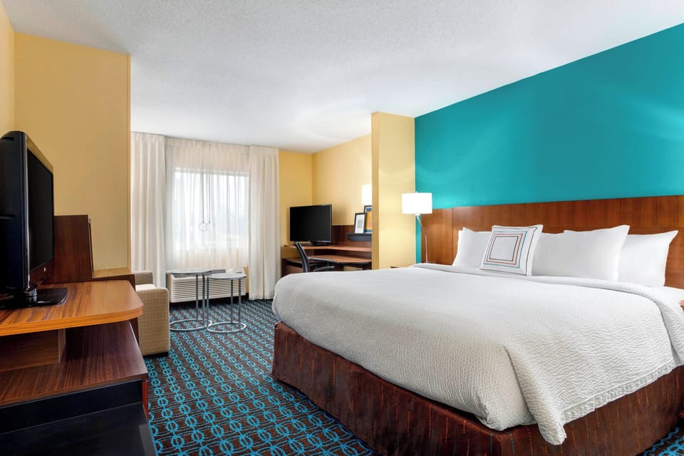 In-room safe, desk, blackout drapes, iron/ironing board