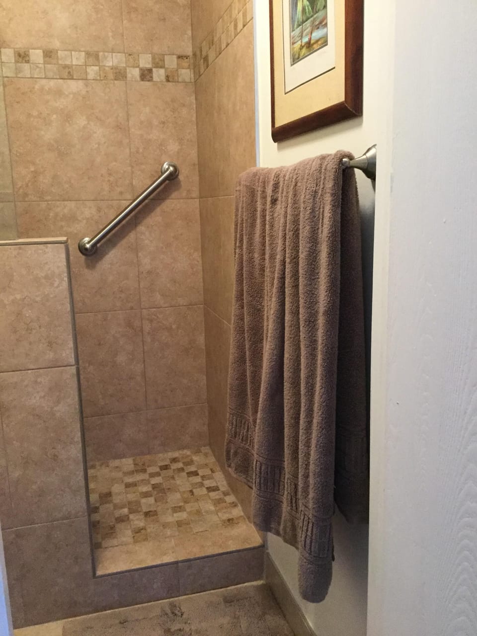 Tile bathroom