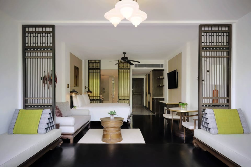 Family Studio, 1 King Bed with Sofa bed, Pool Access | Pool | Outdoor pool, pool umbrellas, sun loungers