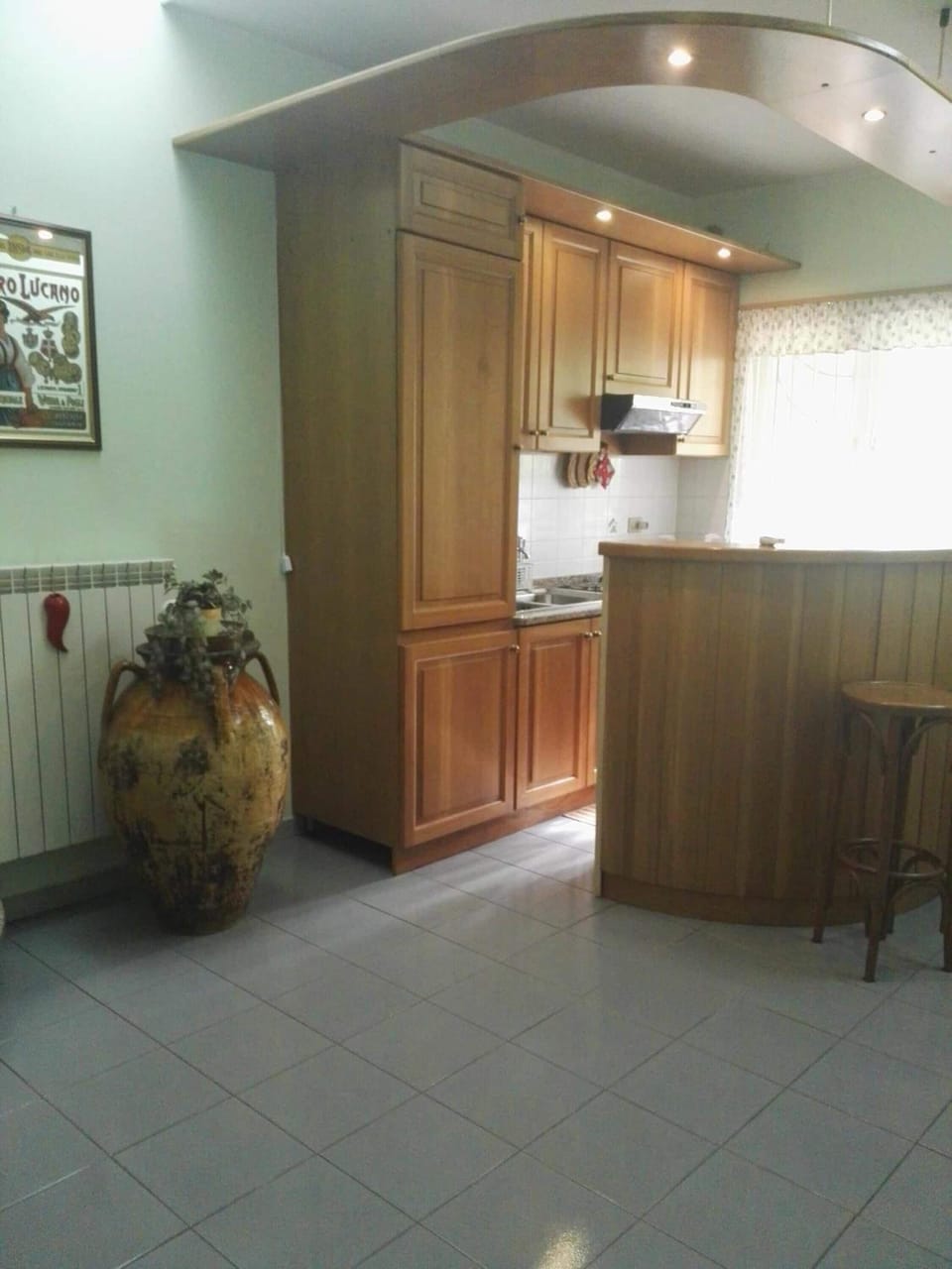 Shared fridge, electric kettle
