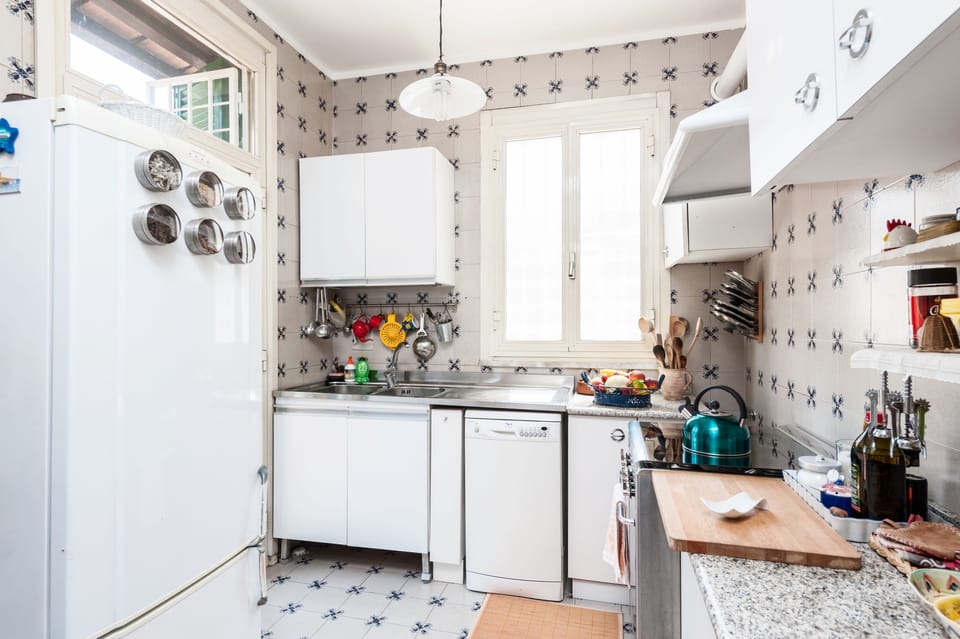 Apartment, 2 Bedrooms | Private kitchen | Full-size fridge, microwave, stovetop, dishwasher