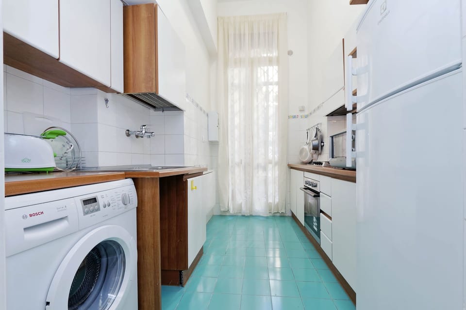 Apartment, 2 Bedrooms | Private kitchen | Full-size fridge, oven, stovetop, espresso maker