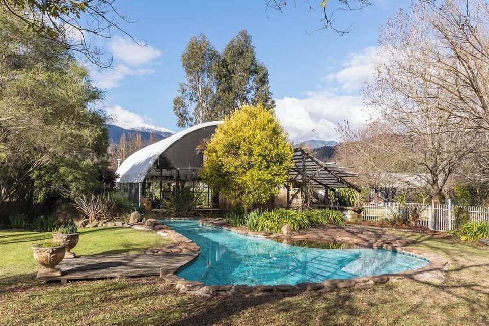 Summer swimming pool