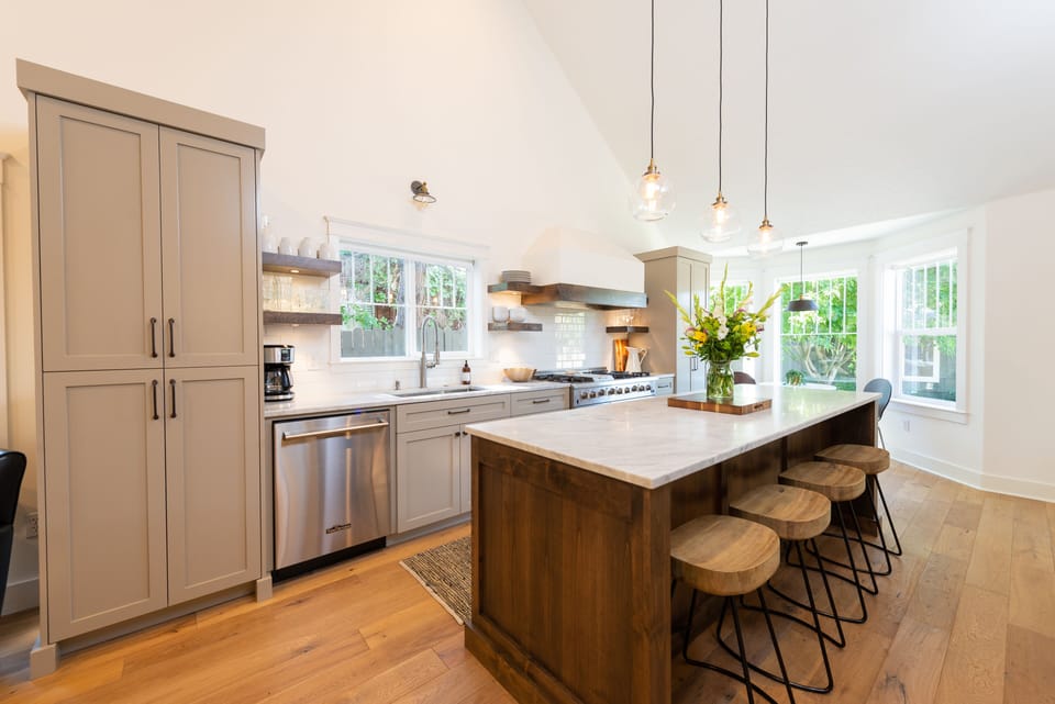 Brand new chef's kitchen!