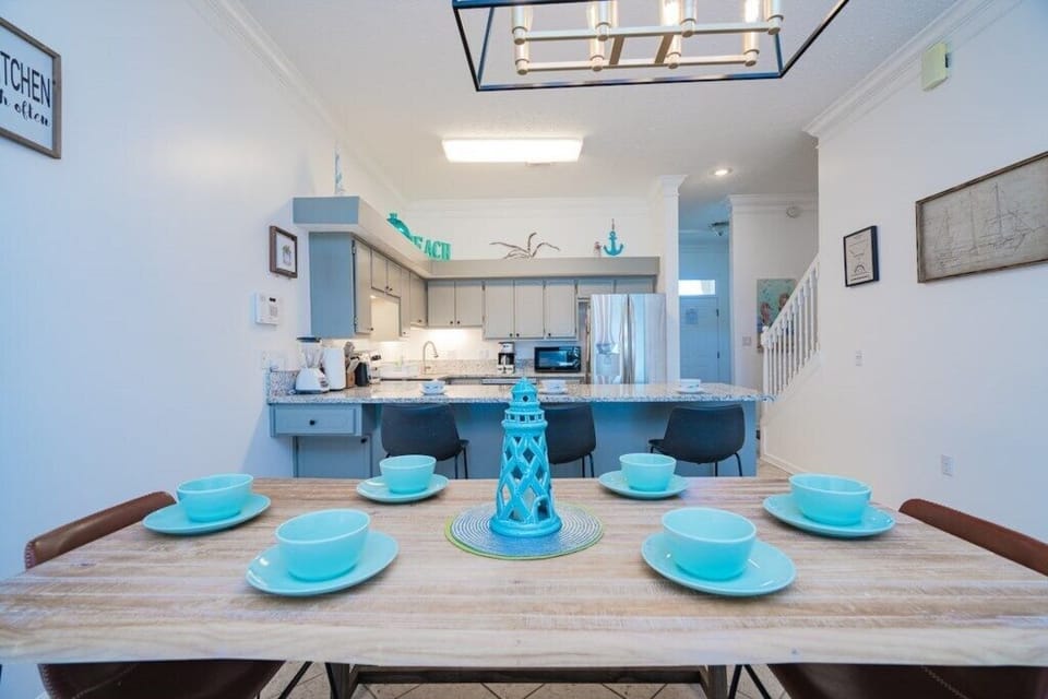 Dining Area - Food, Family, Friends and Love