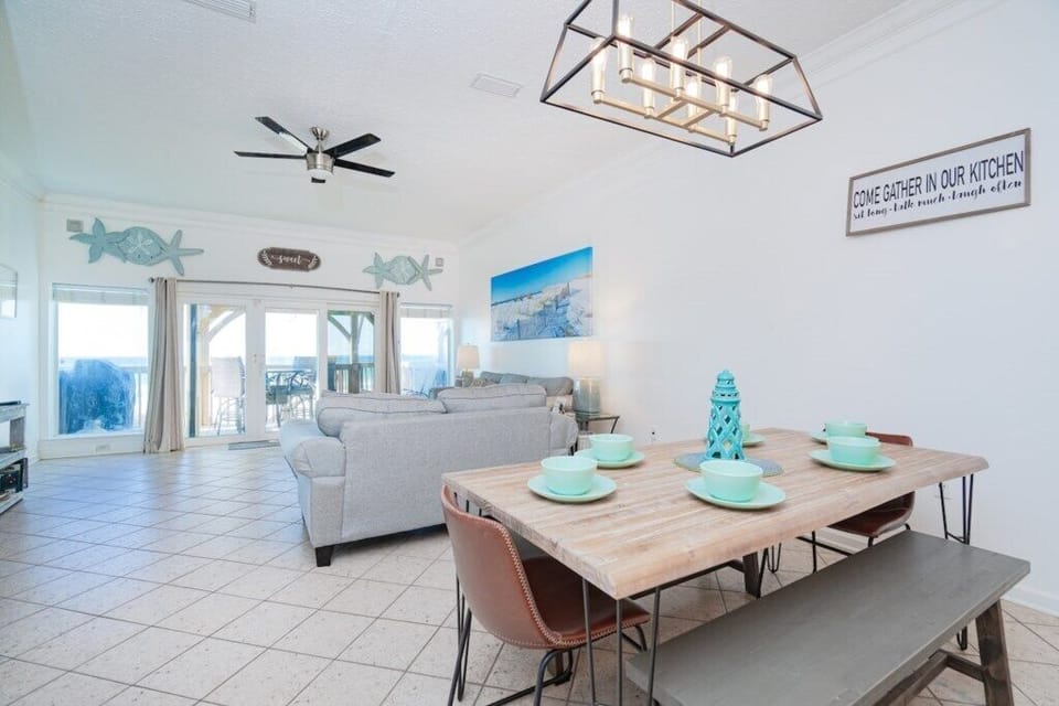 Dining Area - Food, Family, Friends and Love. You can see the video of the property @ JSKRentals.
