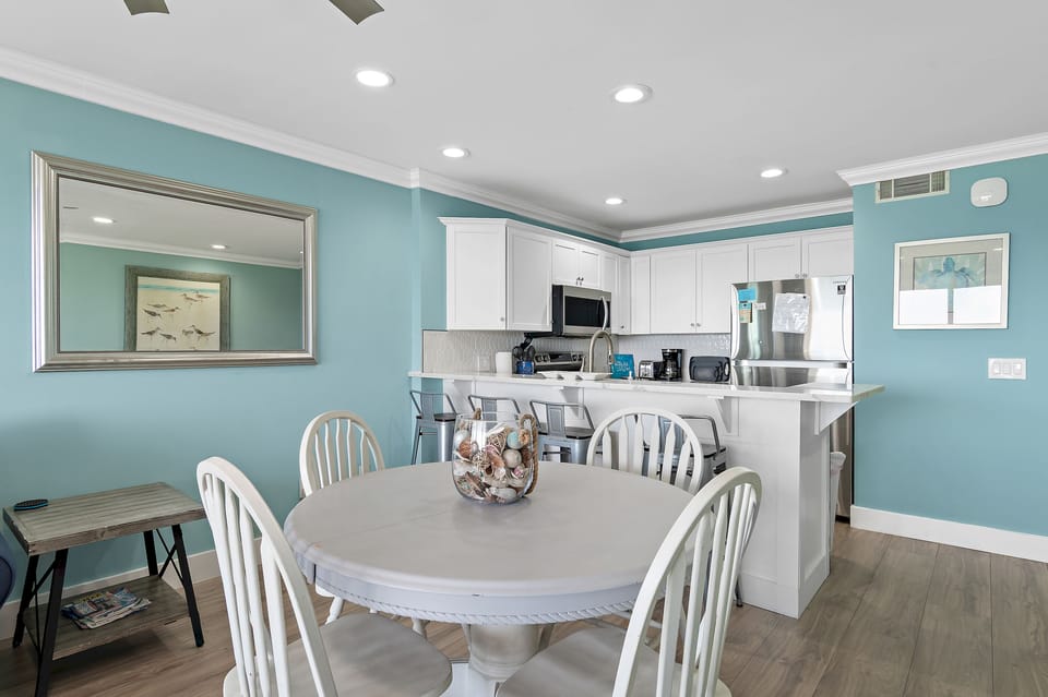 Eat in or enjoy the many, many delicious dining options on 30A.