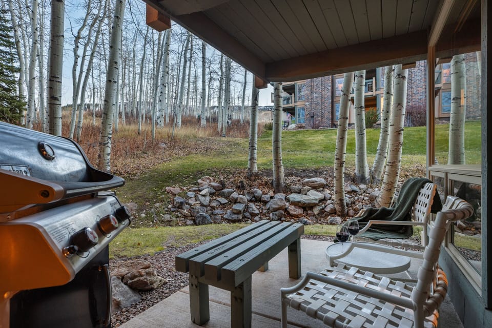 Ski-in/ Ski-out Patio