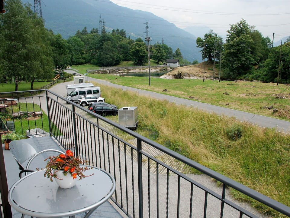Road, Grass, Tree, Landscape, Guard Rail, Thoroughfare, Home, Fence, Vehicle, House