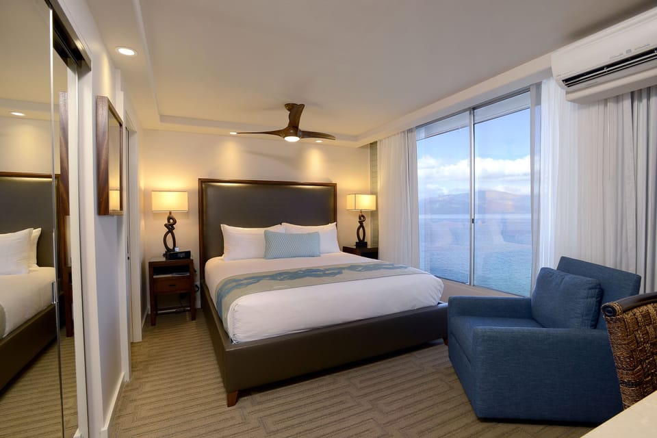 In-room safe, desk, iron/ironing board, free cribs/infant beds