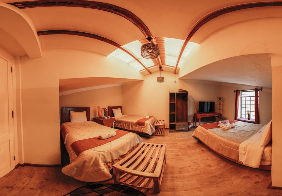 Classic Quadruple Room, Private Bathroom | Blackout drapes, free WiFi, bed sheets