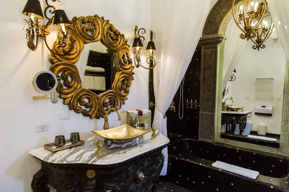 Premium Suite, 1 King Bed, Non Smoking | Bathroom | Free toiletries, hair dryer, bathrobes, bidet