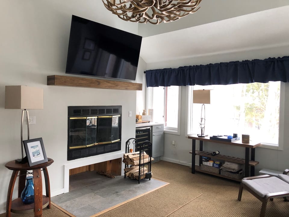 Living Room TV Fire