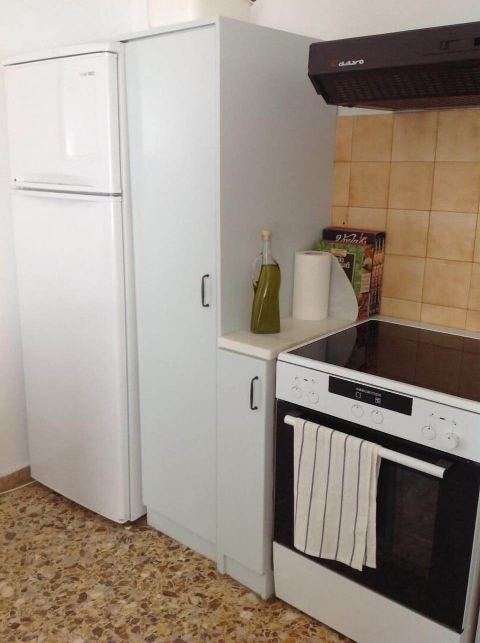 New cooker and large fridge freezer