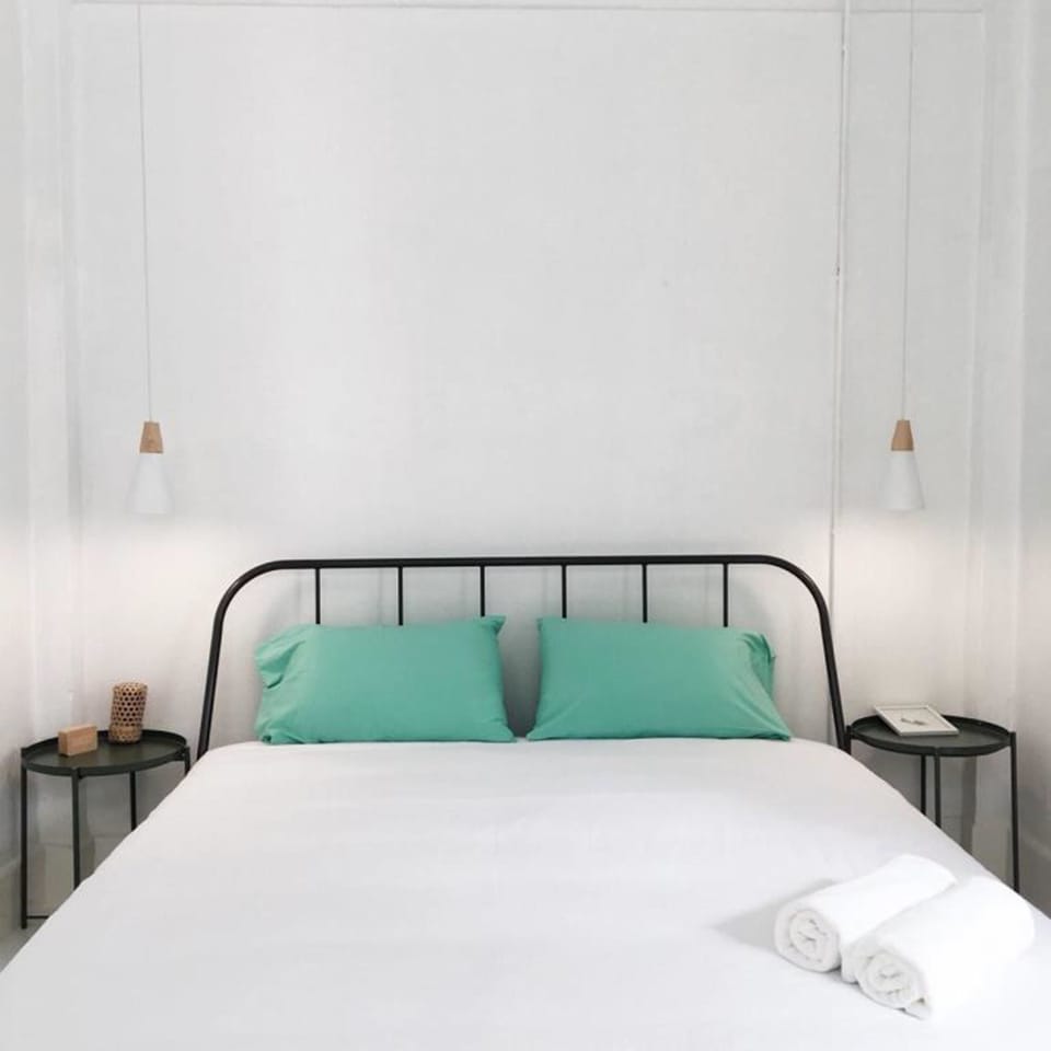 Design Double Room | Individually decorated, desk, blackout drapes, free WiFi