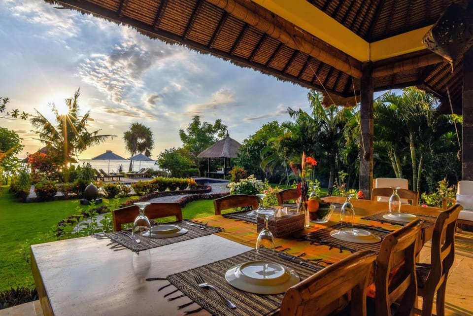 Terrace early evening