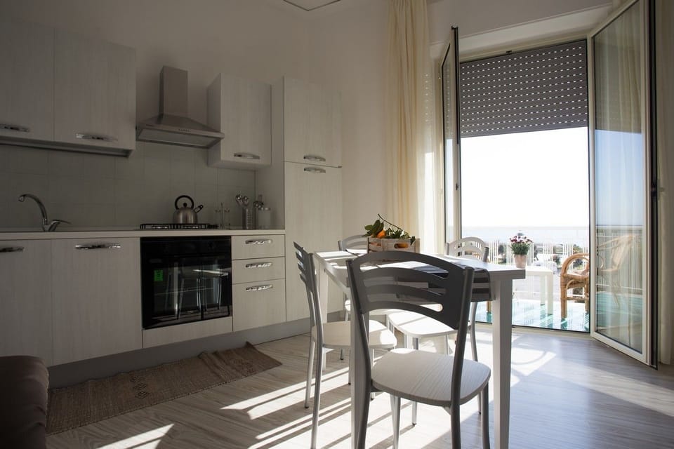 Apartment, 2 Bedrooms, Balcony, Sea View | 2 bedrooms, desk, free WiFi, bed sheets
