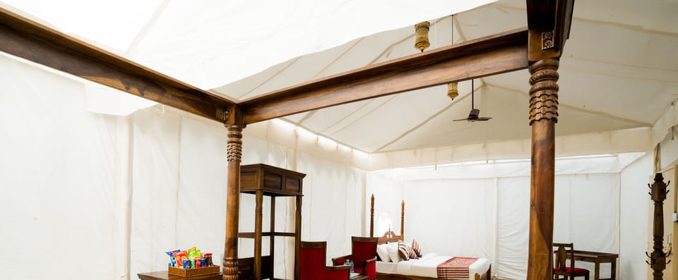 Family Tent, Multiple Beds, Non Smoking | Living area