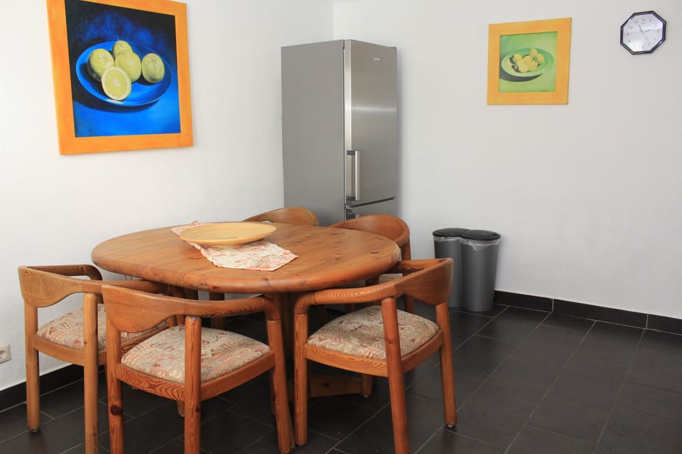 Apartment | Private kitchen | Fridge, microwave, oven, stovetop