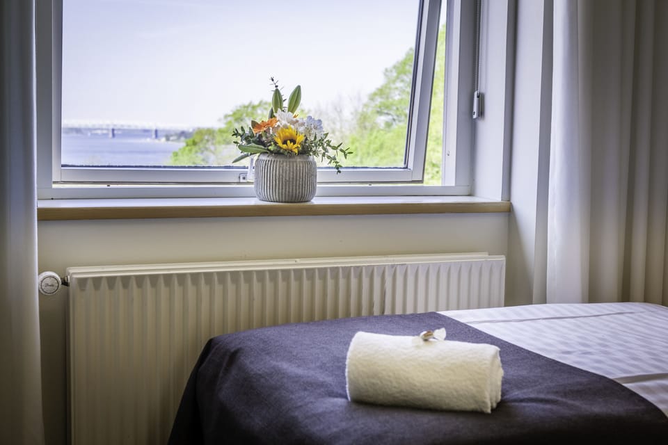 Grand Lit, 140 x 200 cm | Desk, iron/ironing board, free WiFi, bed sheets