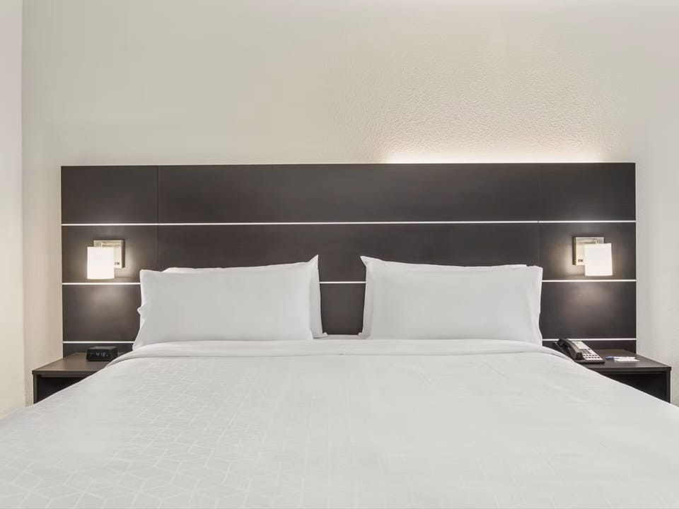 Standard Room, 1 King Bed | In-room safe, desk, iron/ironing board, free cribs/infant beds