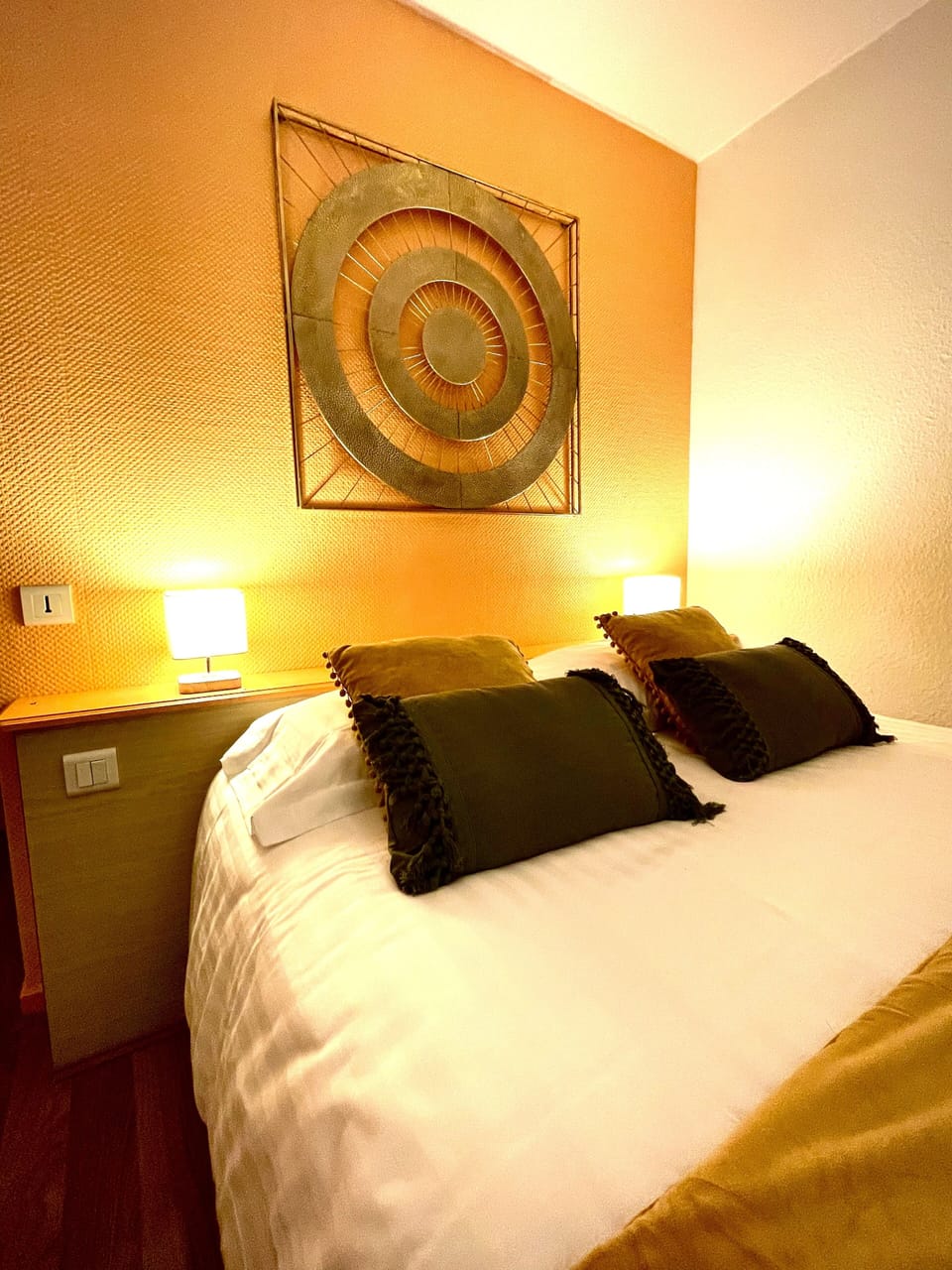 Comfort Quadruple Room, Garden View | Individually decorated, individually furnished, desk, blackout drapes